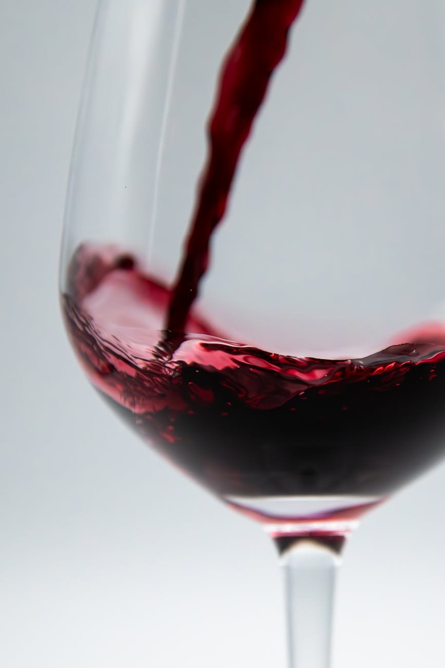 glass of wine